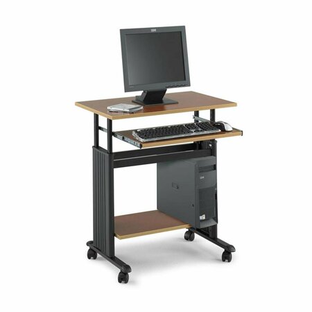 BETTERBEDS MUV 28 Inch Wide Adjustable Height Workstation in Cherry BE521962